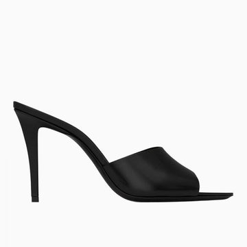 SAINT LAURENT Romy Mules aus glattem Leder (806669 AACSQ 1000) 145972747 [P]