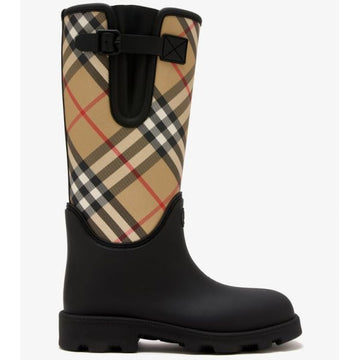 BURBERRY Gummi Marsh Stamp Hohe Stiefel (8111677) 149847841 [P]