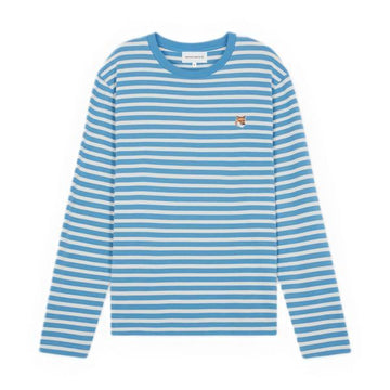 MAISON KITSUNE レギュラー マリン Tシャツ (LM00105KJ0046-S443) 75933768 [P]
