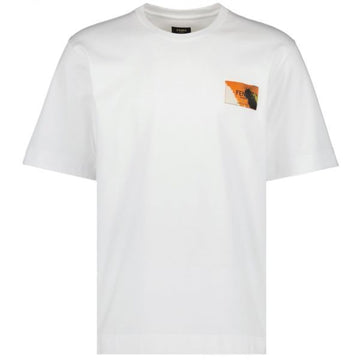 Fendi Logo Label Patch Short Sleeve T-Shirt 156787571 [P]
