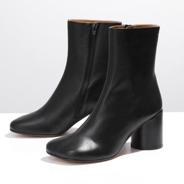 MAISON MARGIELA アナトミック レザー アンクル ブーツ 146730875 [P]