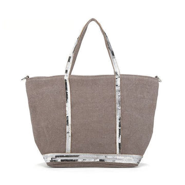 Vanessa Bruno Cabas Petit Spangle Tote Bag 136079964 [P]