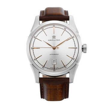 Hamilton Watch H42415551 American Classic Spirit of Liberty Leather Watch Men's Watch 35944143 [P]