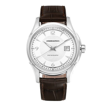 Hamilton Jazzmaster Viewmatic Leather Watch for Men 35944321 [P]
