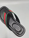 GUCCI メンズ ウェブ レザー サンダル ブラック 429362 154075949 [P]