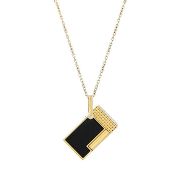 S.T. Dupont Lighter K27077CH Black Gold Neck Strap Lighter 142081953 [P]