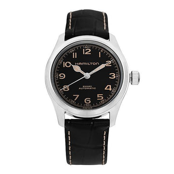 Hamilton Khaki Field Murphy Men's Leather Watch 140027800 [P]