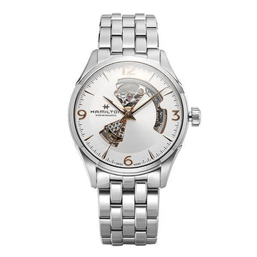 Hamilton Jazzmaster Open Heart Men's Steel Watch 43325906 [P]
