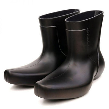 BALENCIAGA EXCAVATOR レインブーツ (714509 W2DJ0 1000) 75884414 [P]