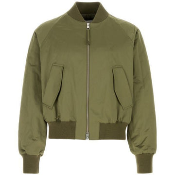 AMI Cotton Satin Bomber Jacket 149932664 [P]