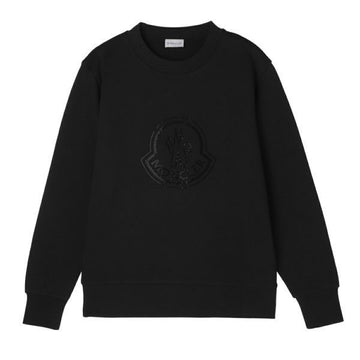 Moncler Cotton Sweatshirt with Crystal Logo 149934126 [P]