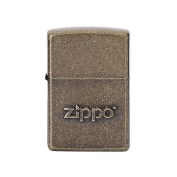 ZIPO Antik Logo Stampfeuerzeug 153744036 [P]