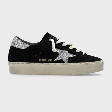 GOLDEN GOOSE ハイスタ スニーカー スウェード アッパー グリッター スター 136541643 [P]