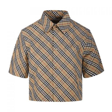 BURBERRY チェックコットンシャツ 136530595 [P]