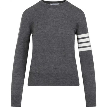 THOM BROWNE ウール4バーリラックスドプルオーバーニット 153564981 [P]