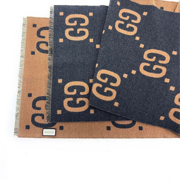 GUCCI GG-Logo brauner Schal 5VGUF22612 138722377 [P]