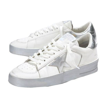 GOLDEN GOOSE 26SS Sneakers mit silberner Ferse Star 136713938 [P]