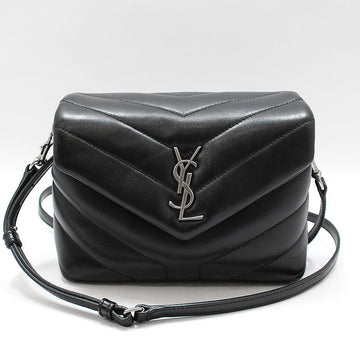Saint Laurent Black Leather Monogram Loulou Toy Mini Crossbody 467072 158958163 [P]