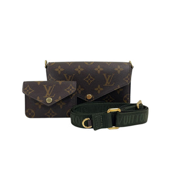 Louis Vuitton Monogram Felicie Strap and Go Crossbody Bag M80091 H00398 158958628 [P]