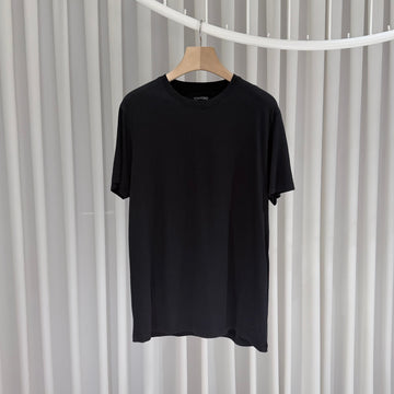 TOM FORD コットンクルーネック半袖Tシャツ ブラック 50 158964516 [P]