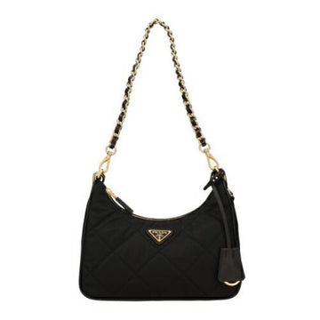 PRADA 26SS リエディション 1995 チェーン キルティング リナイルノン ミニバッグ 149106880 [P]