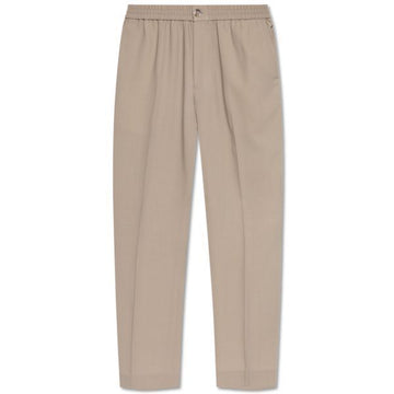 AMI Wool Elastic Waist Pants 151532304 [P]