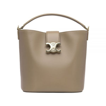 Celine Triope Medium Bucket Bag Smoke Brown 158978317 [P]