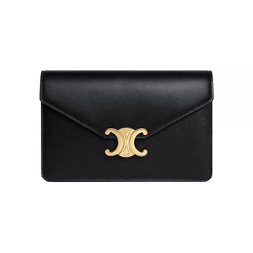 CELINE トリオペ チェーン ウォレット&クロスバッグ ブラック 10L033 DPV 38NO 158978326 [P]