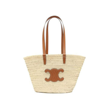 CELINE トリオペ ミディウム クラシック パニエ ショルダーバッグ タン 192622 CGG 04LU 158978350 [P]