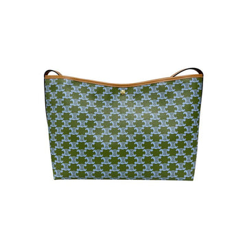 CELINE Triope Soft Shopper Crossbody & Shoulder Bag Light Khaki Sky Blue 123913 D21 GJQ5 158978352 [P]
