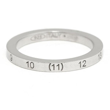 MAISON MARGIELA スリムシルバー番号リング 131393774 [P]