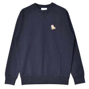 MAISON KITSUNE CHILLAX FOX PATCH CLASSIC CREW SWEAT (GU00342KM0002-P480NA) 131510468 [P]