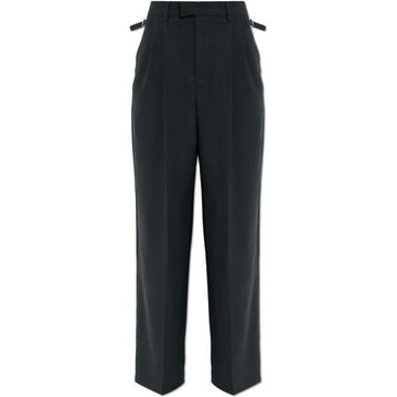 AMI Hochtaillierte, breite Hose 150285315 [P]
