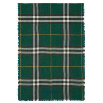 BURBERRY リバーシブル チェック ウール シルク スカーフ 8084653 108204627 [P]