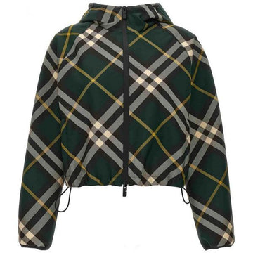 BURBERRY クロップ チェック ライト ジャケット (8081889) 149386315 [P]