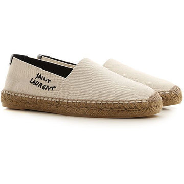 SAINT LAURENT 刺繍ロゴエスパドリーユ 75835882 [P]