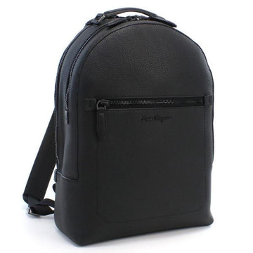 Salvatore Ferragamo Logo Calfskin Backpack 75905374 [P]
