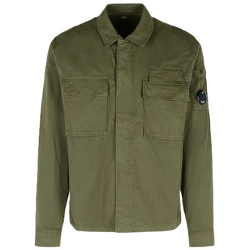 CP Company Utility Lens Shirt in Organic Gabardine (18CMSH128A 110143G 683) 157364880 [P]