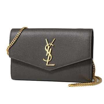 SAINT LAURENT アップタウン チェーン ショルダーバッグ 607788 1GF0J 1000 75892902 [P]