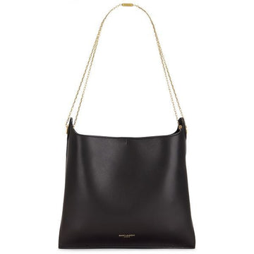 SAINT LAURENT フラットチェーンショルダーバッグ 804483 AADQH 1000 149391667 [P]