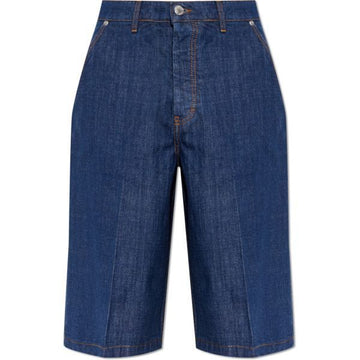 AMI Cotton Loose Bermuda Shorts 157364972 [P]