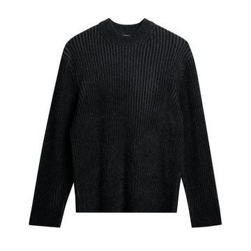 J LINDEBERG TWAIN PLATED KNIT CREW (FMKW11635-9999) 120058971 [P]