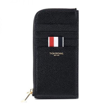 THOM BROWNE 26SS ペブルグレイン ハーフ ジッパーラウンド 財布 (MAW080A 00198 001) 150684795 [P]