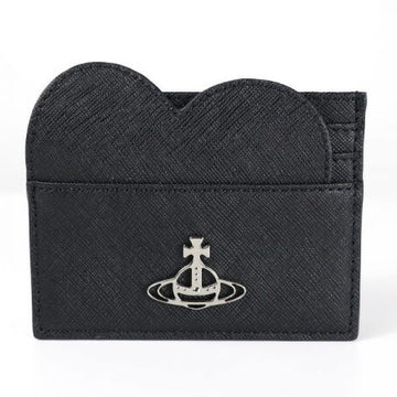 Vivienne Westwood Saffiano Heart Card Holder 133518387 [P]