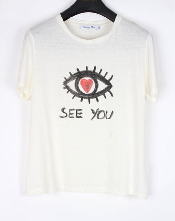 DIOR I SEE YOU Baumwoll-Jersey T-Shirt L (66) 158984556 [P]