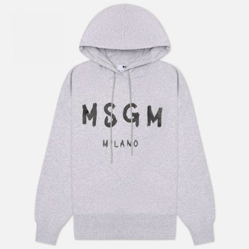MSGM ブラシロゴフーディーTシャツ (2000MDM515 200003 94) 115718150 [P]