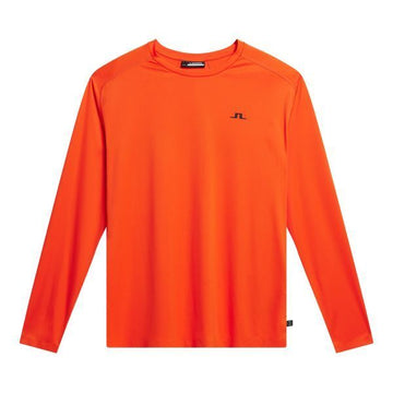 J LINDEBERG ダイヤモンド ロングスリーブ Tee (AMJT08918-G016) 102080056 [P]