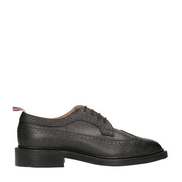 THOM BROWNE ペブルグレインレザーソールロングウィングブローグ 117824174 [P]