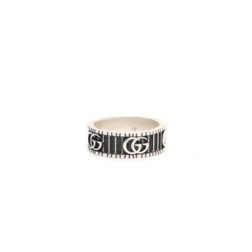 GUCCI ダブル GG ロゴ マモン ワイド リング 551899 158992083 [P]