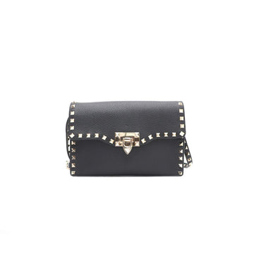 Valentino Gold Studded Shoulder Bag and Crossbody Bag 04156093 158993023 [P]